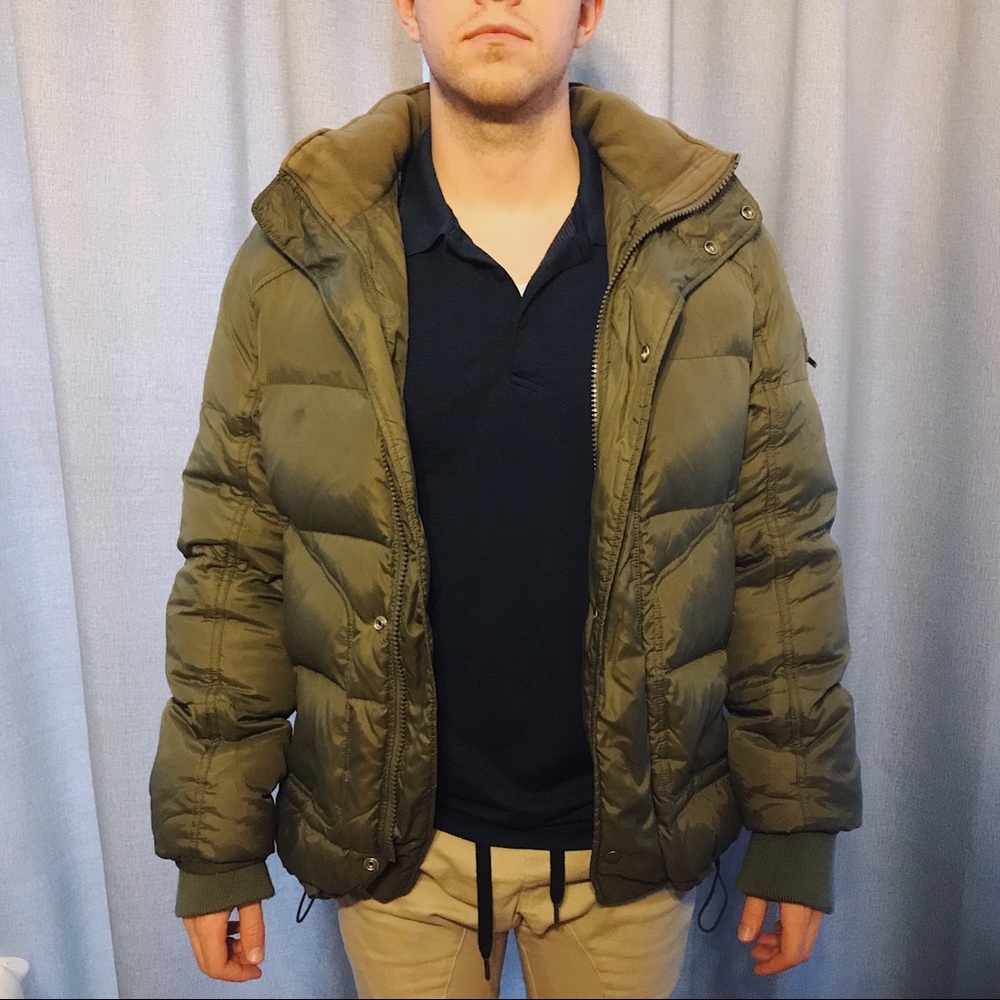 Green Diesel Down Jacket